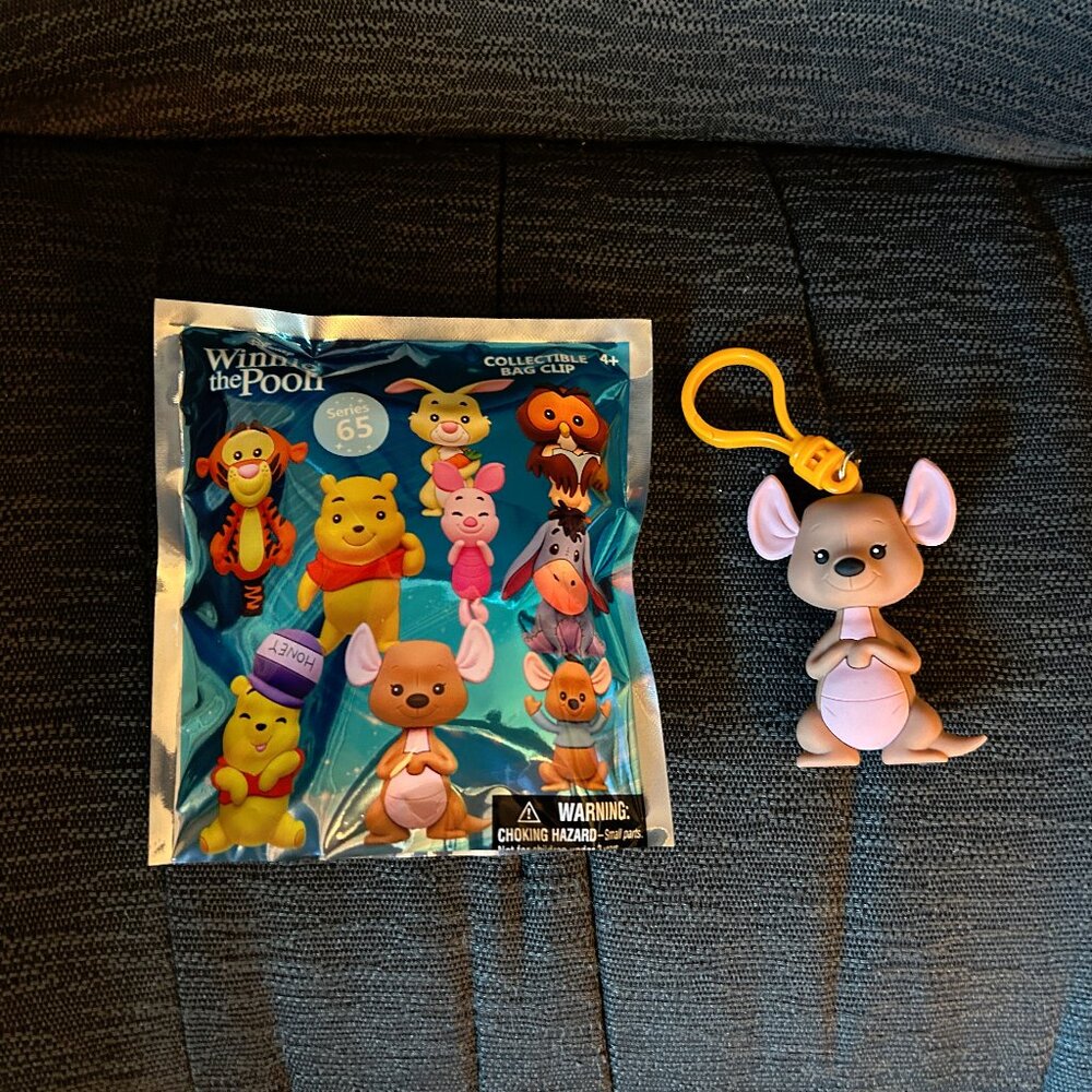 Disney Winnie the Pooh Characters Blind Bag Figural Bag Clip - Kanga